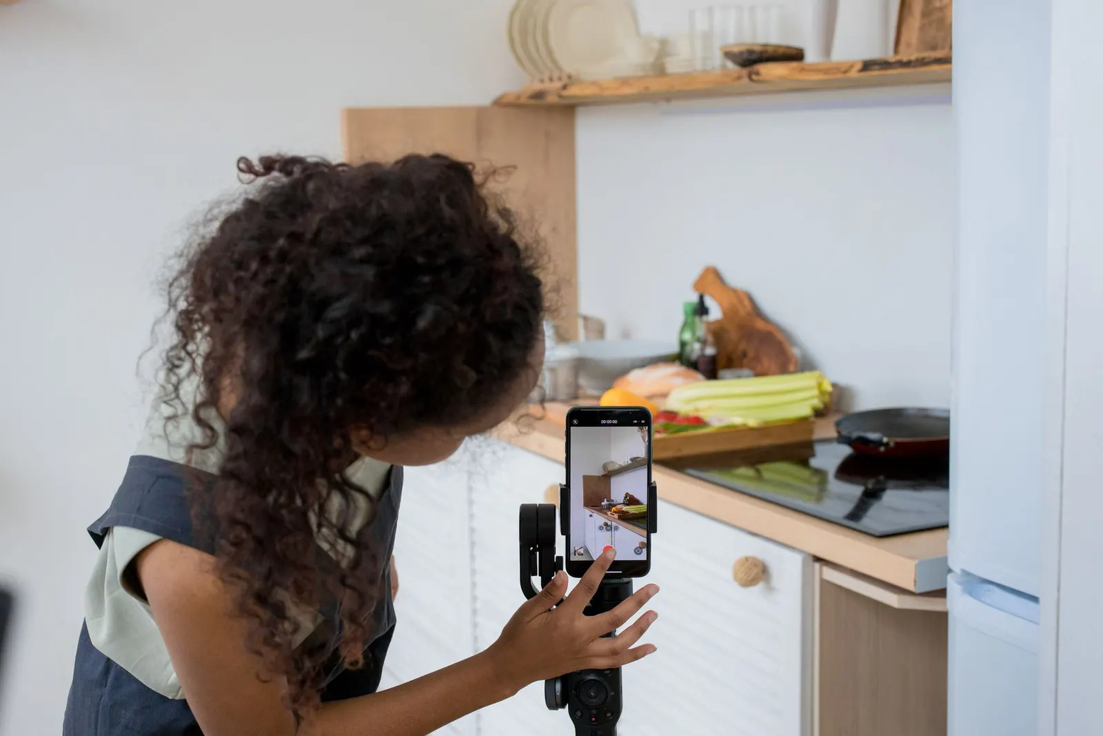 Grabación de contenido para una campaña de Facebook e Instagram Ads